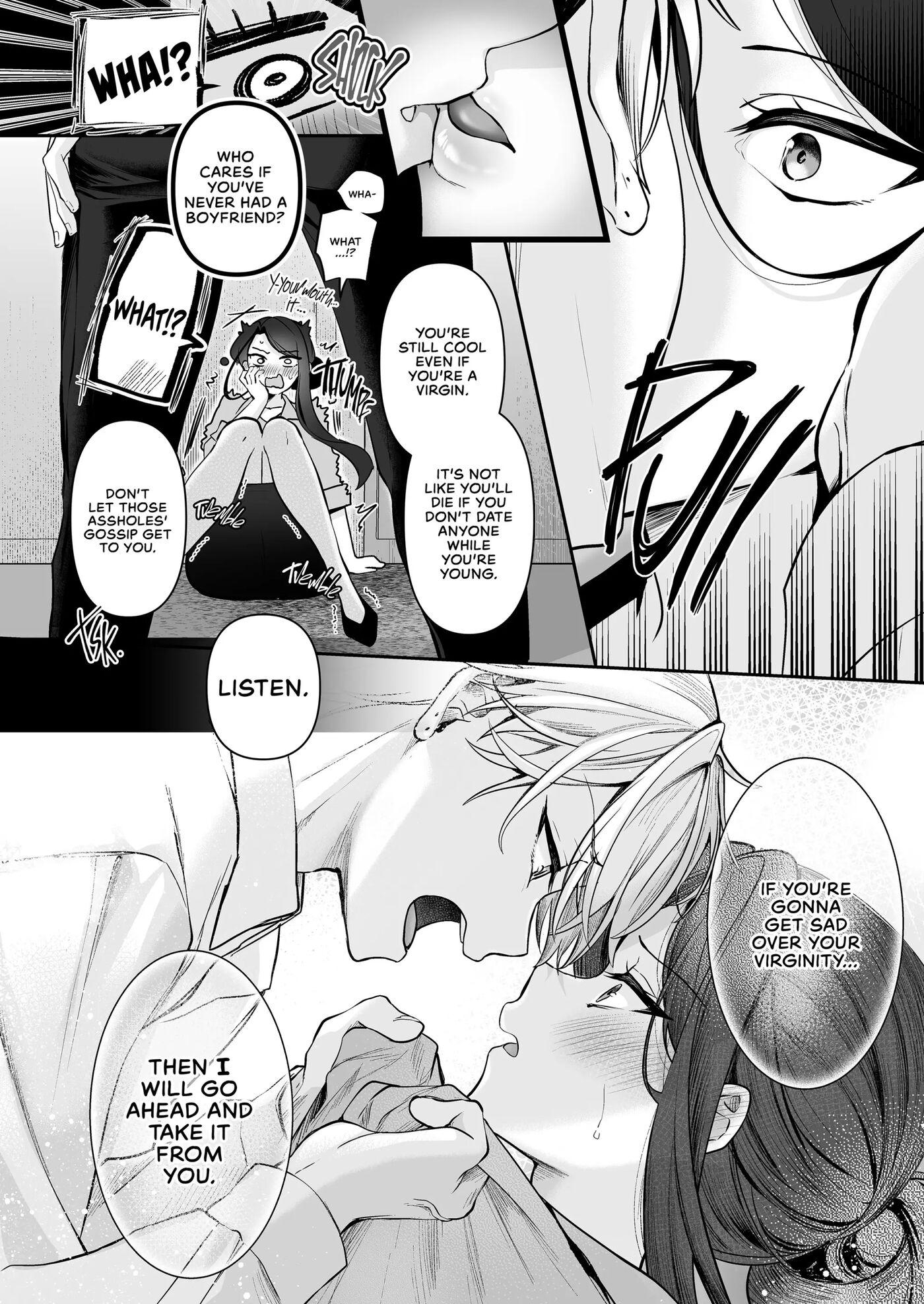 My Tall, Stacked, Virgin Boss Chapter 1000 Page 21